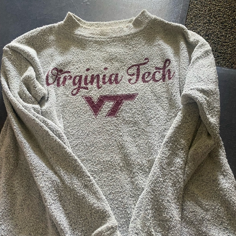 VT Terry cloth sweatshirt!